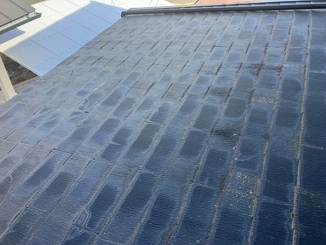 カラーベスト屋根の状態確認